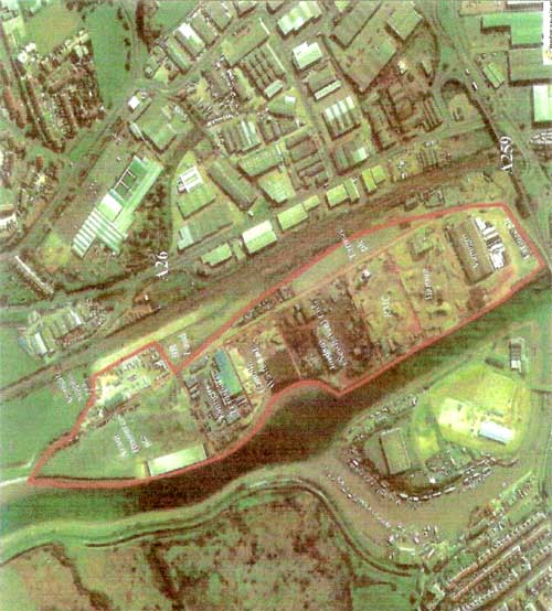 North Key Newhaven - Aerial Photograph